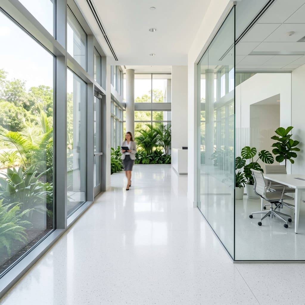 Clean and modern commercial space